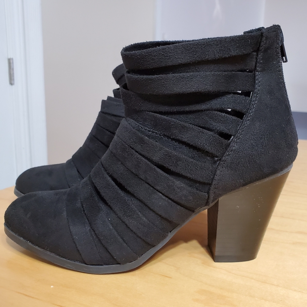 Black Heeled Booties